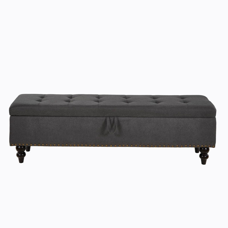 Banc de rangement Dhanveer, Grey