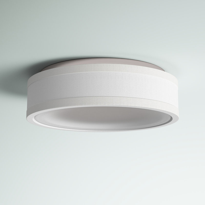 Plafonnier encastré 1 lumière Preas, Nickel poli