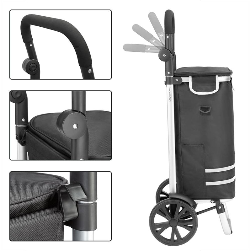 Anotidashe 50kg Hand Truck Trolley, Black