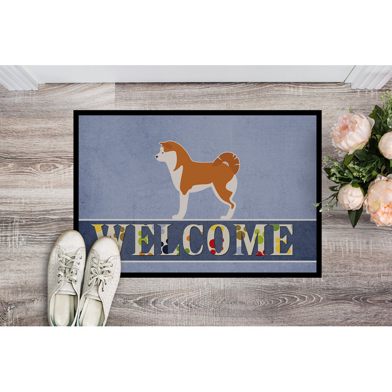 Non-Slip Outdoor Doormat, 27" L x 18" W