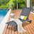 Christerpher Outdoor Metal Chaise Lounge