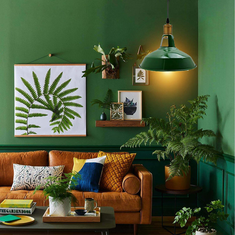 Carror 1 - Light Pendant, Green