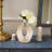 Modern Stoneware Ceramic Vase - Decorative Textured Accent with Sleek Design, Elegant Home Decor Statement for Contemporary Interiors-190239358