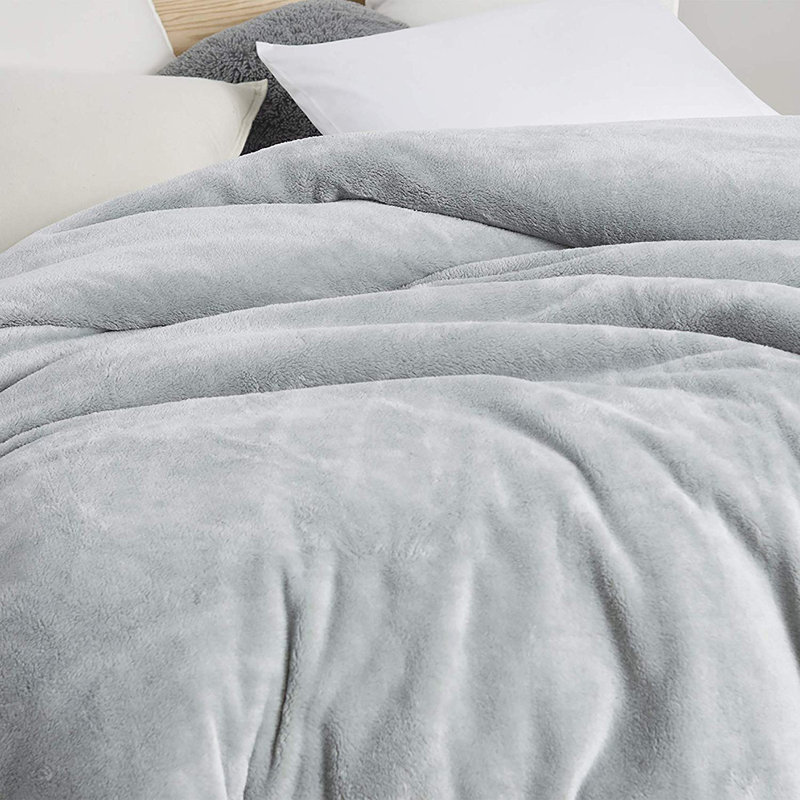 Other Items Coma Inducer Fleece Throw Blanket, Twin XL, Glacier Gray