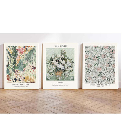 3 Piece Wrapped Canvas Print