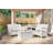 Suncast 47 in. W x 29.5 in. D Resin Loveseat with Storage for Outdoor Seating, Made in the USA-98497245