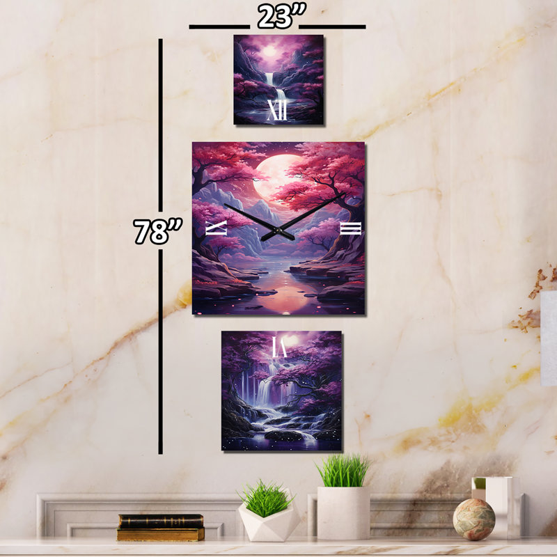 Taijae Metal Wall Clock
