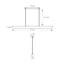 Luminaire suspendu intelligent DALS Connect Pro Quilla