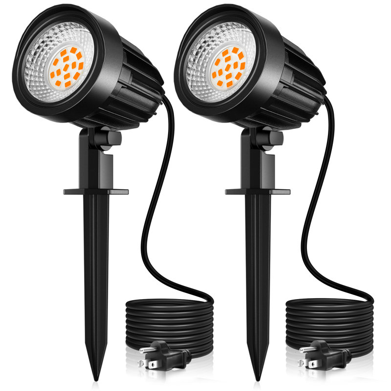 Satin Brass Plug-in Integrated LED Aluminum Spotlight