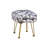 16" Wide Velvet Square Ottoman-84924228