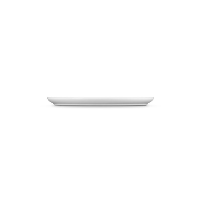 Le Creuset Coupe Side Plate, 22cm, White
