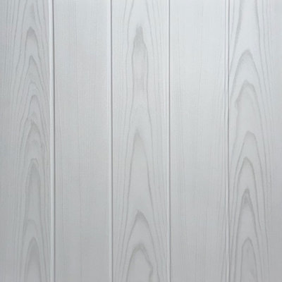 Bead Board 1.6 ft. x 1.6 ft. Polystyrene Glue-up Ceiling Tile