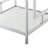 Sapienza Metal Frames End Table with Shelves-165490099