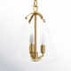 3 Light Metal Dimmable Bell Chandelier