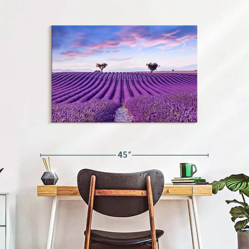 Alvord Valensole Lavender Fields, 26" H x 39" W