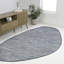 Tapis intérieur / extérieur gris / bleu marine Omid-1019405368