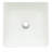 ANZZI 15.8'' White Glass Square Bathroom Sink