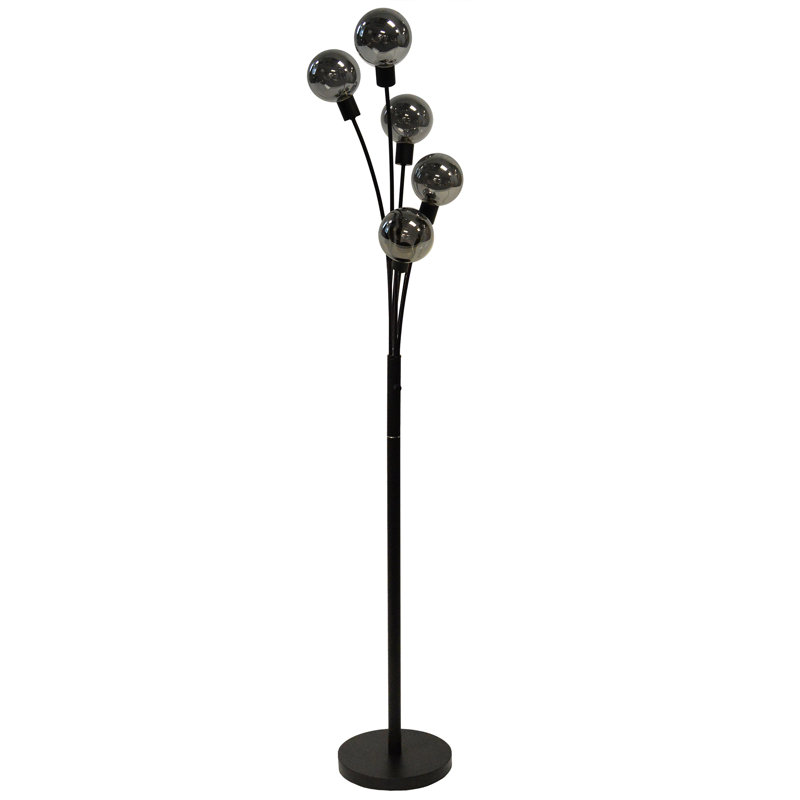 Steinke 70.5'' Black Tree Floor Lamp