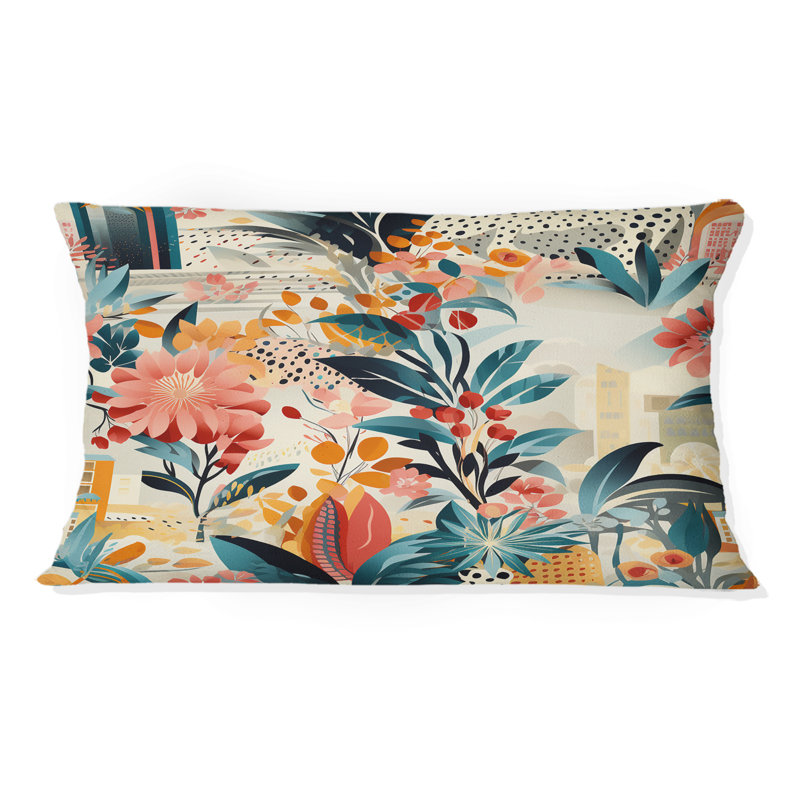  Housse de coussin rectangulaire en polyester