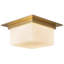 Mineral 11-in Brass Flush Mount-892515449-892515398