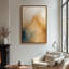Art mural encadré, impressions murales abstraites rétro pour chambre à coucher - 16 po x 24 po-934508384
