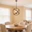 Lustre en bois 4 lumières Mazhar