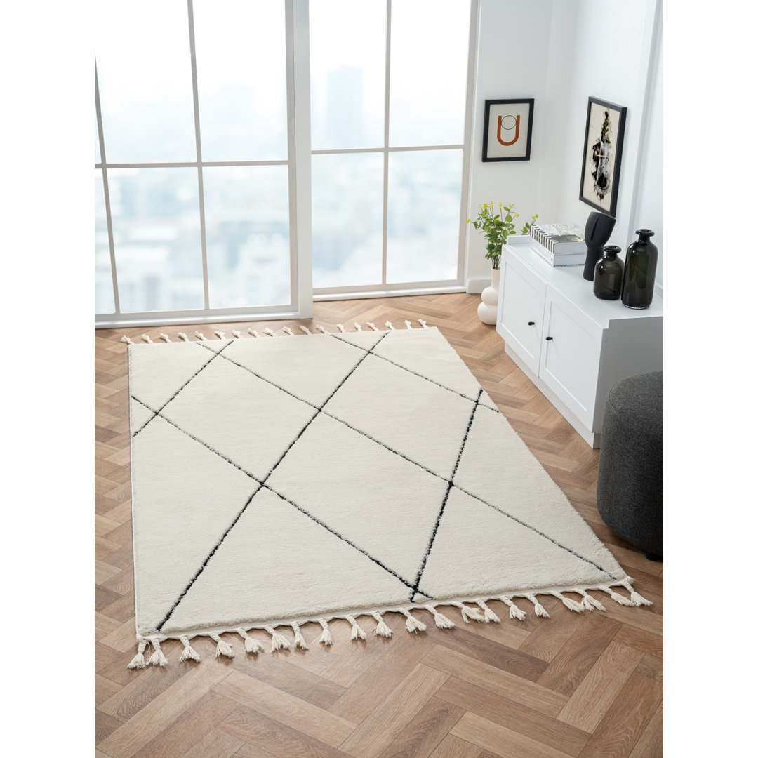 Teppich Charm Tapis weiß