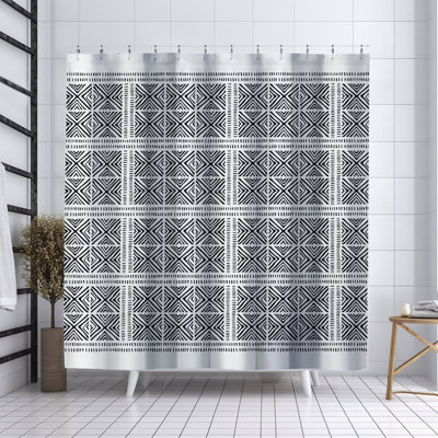 Thora Tribal Shower Curtain