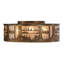 Rustic Lodge 4 - Light Flush Mount-71206844-71206845