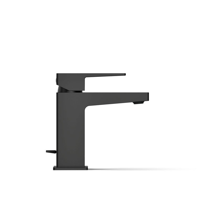 Honesty Single-Handle Bathroom Sink Faucet, 0.5 Gpm, Matte Black
