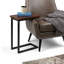 Table d'appoint C - Brun cognac foncé