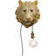 Wall light Animal Tiger Head 34cm