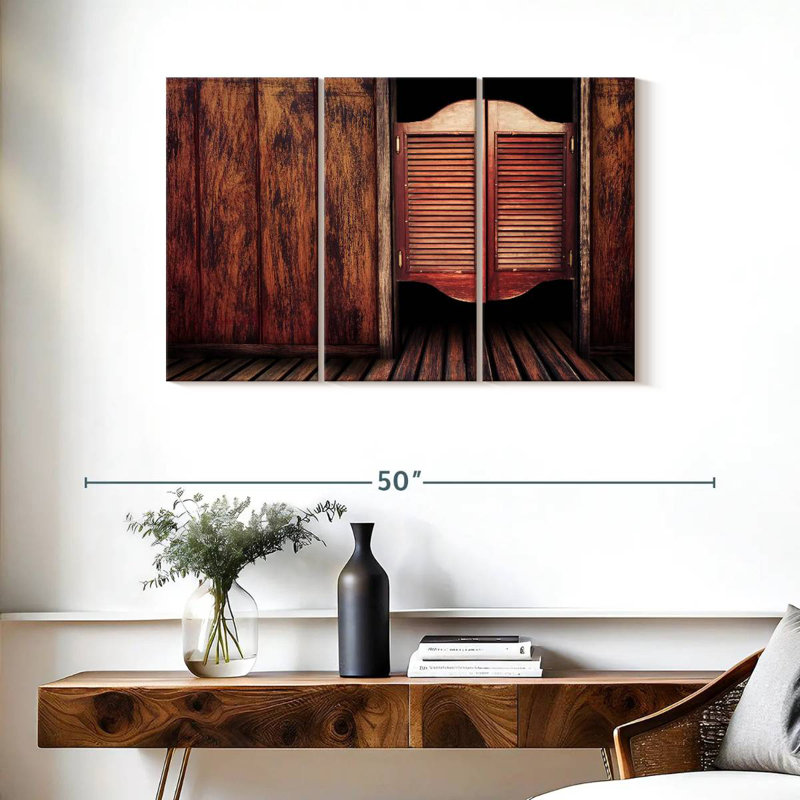 Lilie Saloon Door, 24" H x 38" W