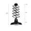 Hippocrates 1 - Light Black Dome Pendant