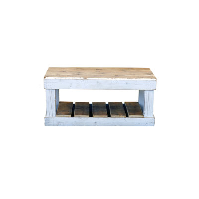 Ingulu Solid Wood Top Single Coffee Table