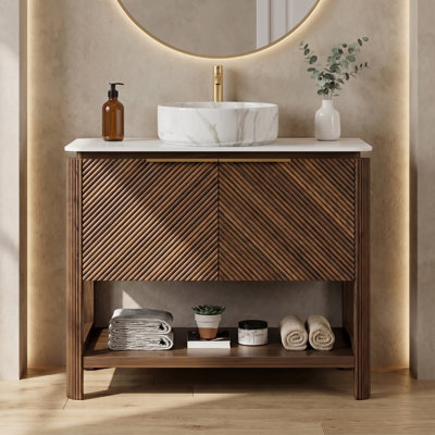 Meuble-lavabo autoportant Linea