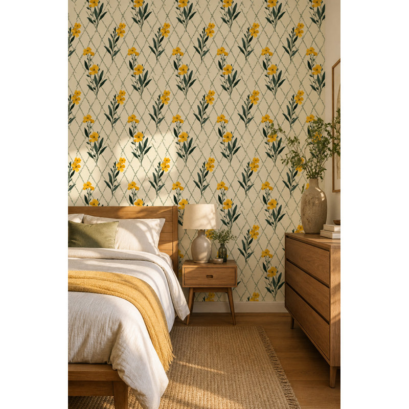 Double rouleau de papier peint mural Mute, Peel and Stick