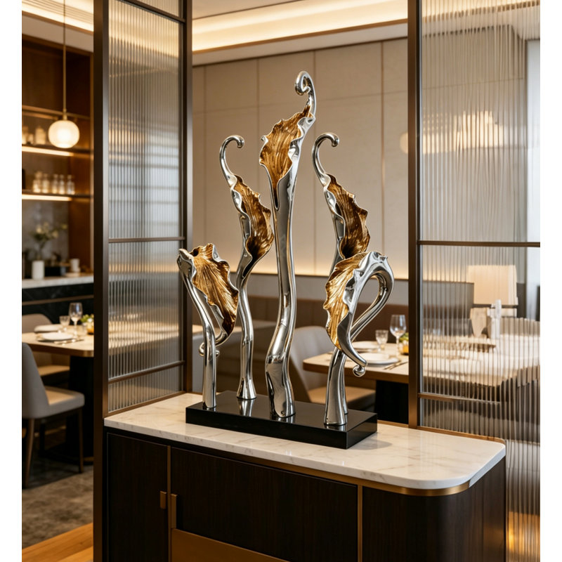 Décorations luxueuses et élégantes en résine