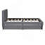 Lit plateforme simple tapissier avec 2 tiroirs-169541744