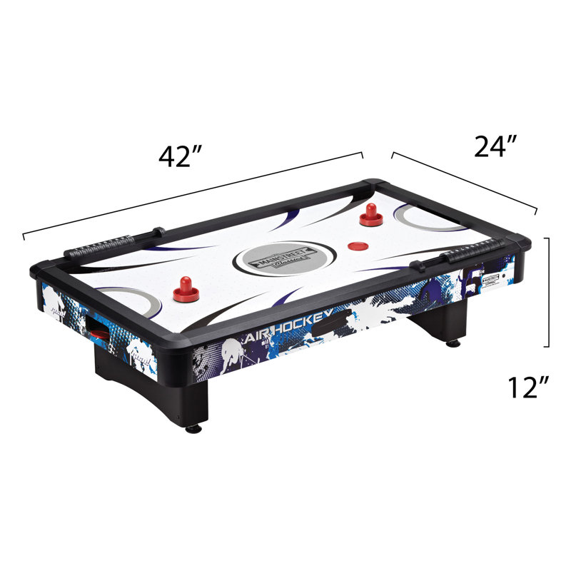 Mainstreet Classics 42 Inch Table Top Air Hockey Game