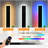Upgraded Modern RGB Wall Lights - IP65 Waterproof, Indoor/Outdoor Lightings With Remote & App – Wall Sconce Exterior Black Light Fixture With Multiple Modes & Features, For Business/Home-2096180630