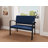 Newport Waiting Reception Loveseat Metal Frame-1897956046-1897956059