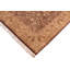 Tapis brun / beige / rouge en laine noué à la main 7 pi 11 po x 10 pi 6 po Pada Oriental