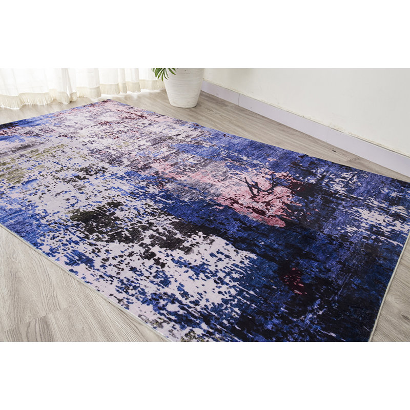 Tapis rectangulaire Dushon avec envers antidérapant, Rectangle 7 pi 6 po x 10 pi 3 po