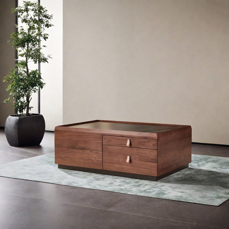 American style light luxury simple coffee table