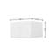 Armoire murale facile à assembler 30 po x 12 po x 18 po Camlock