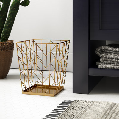 Kaila Steel Open Waste Basket