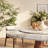 Round Dining Elegant Sintered Stone Table Set With Rotating Lazy Susan And 6 Upholstered PU Chairs For 4-8-684299268-684299291