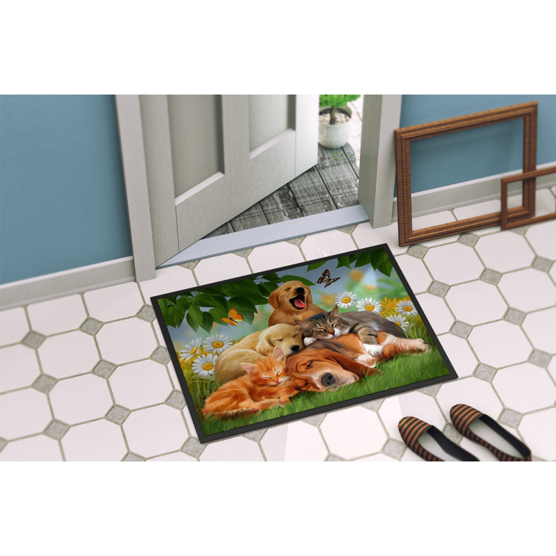 Vandergrift Non-Slip Outdoor Doormat, 2' x 3'