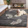 Chanhassen Shag Performance Floral Rug